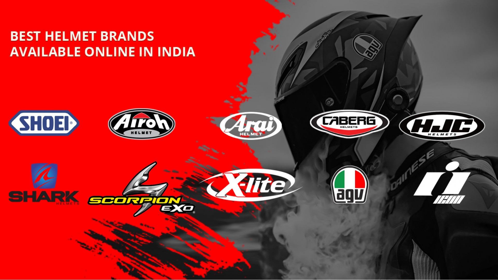 Best helmet brands available online in India